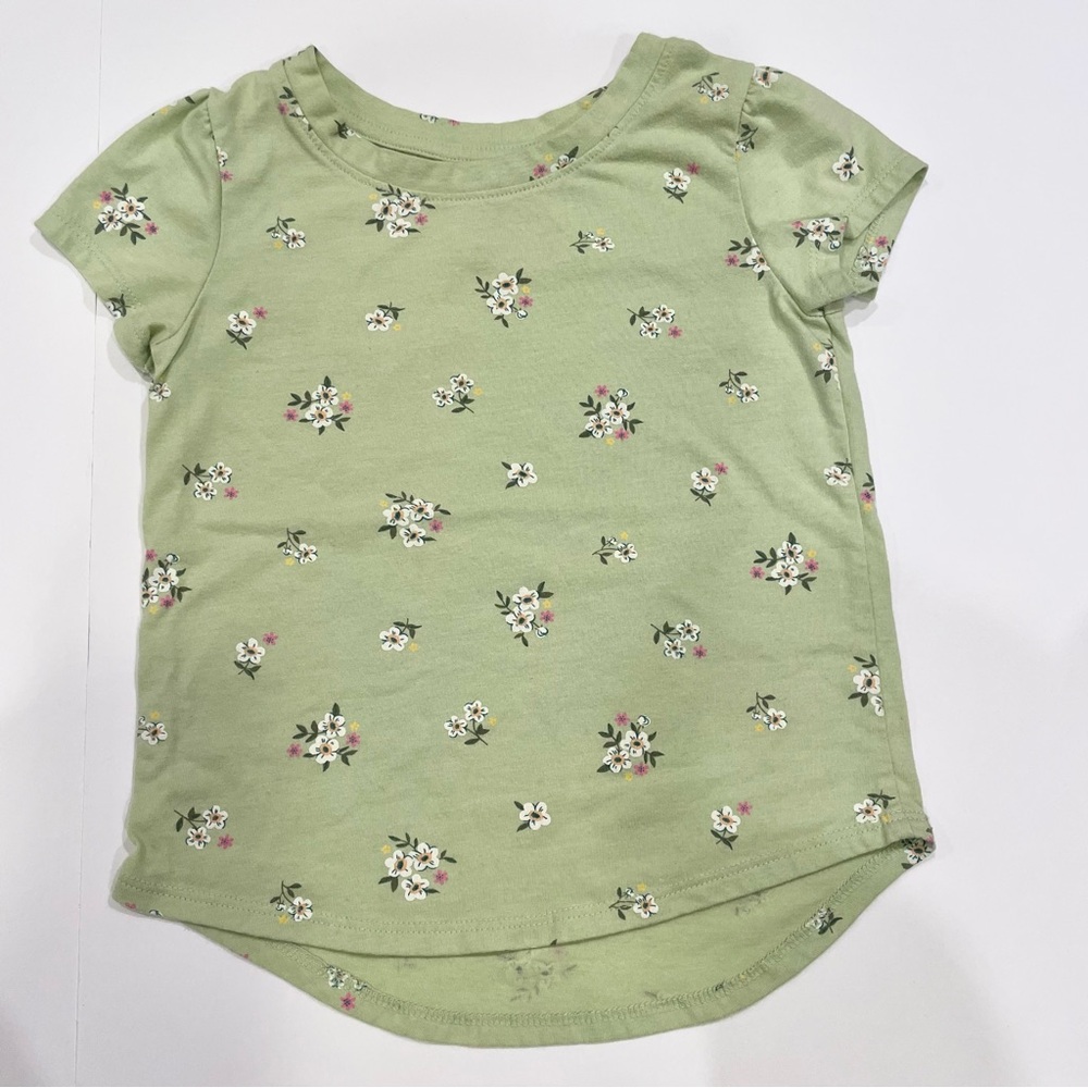 Cat & Jack Girls’ Short-Sleeve Tops – Size 4T (Set of 3) - Picture 4 of 4